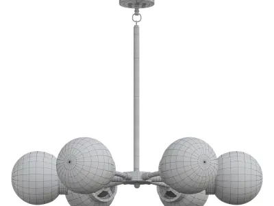  URBAN GLOBE RADIAL light 3D model
