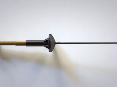 Simon Door Breach Rifle Grenade simple model Free low-poly 3D model