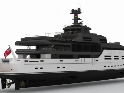 Aldus Yacht 3D model