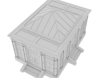 Winter Garden 3D model