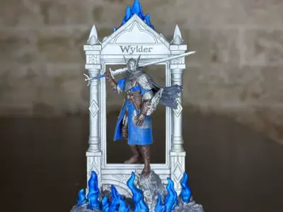Elden Ring Nightreign Wylder Collector Style 3D print model