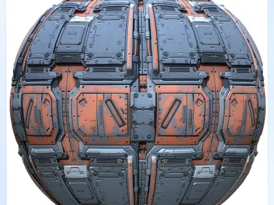 Sci-FI Seamless Texture Texture