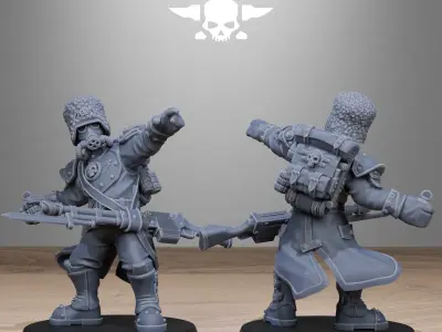 GrimGuard Royals 3D print model