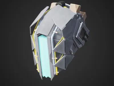 Redemption Pack Low-poly 3D model