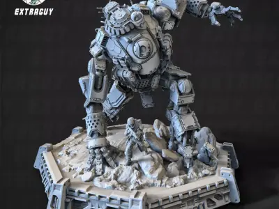 Giant Omnibus Static 100mm 3D print model