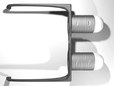 Novelty Eyeglasses - Pop-up Eyes 3D model