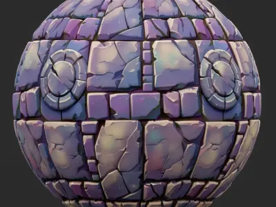 Stylized Floor Seamless Texture Texture 21