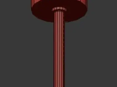 Dallas Chandelier 3D model