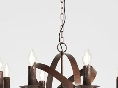 Hanging Lamp LOFT HOUSE P-146 3D model