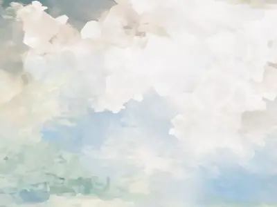 Soft Abstract Sky Light Mural  Texture