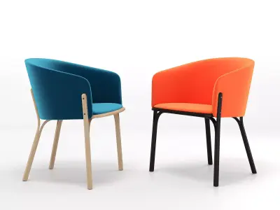 Split Armchair 3D model