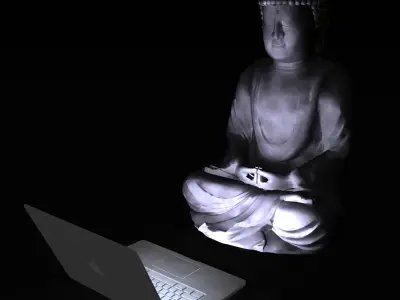 Glowing Screen Overlay for Phone TV Laptop Low-poly 3D model