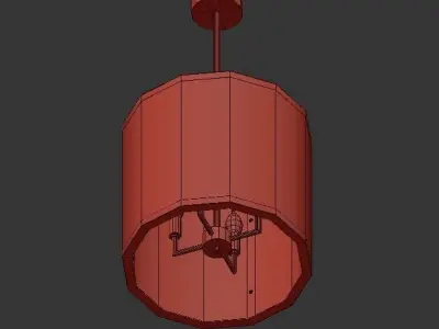 Manor Round 3D model