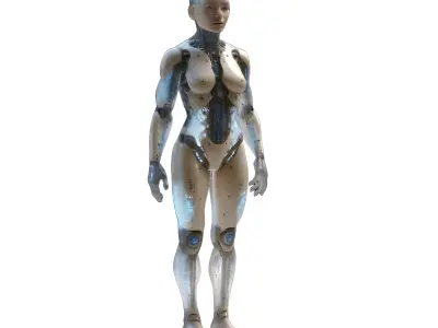 Sci-Fi Character Collection - Future Warriors and Androids 3D print model
