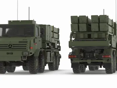  Mercedes IRIS-T SLM Launcher Green Simplified 