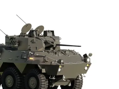 Type 87 Reconnaissance Combat Vehicle 3D model