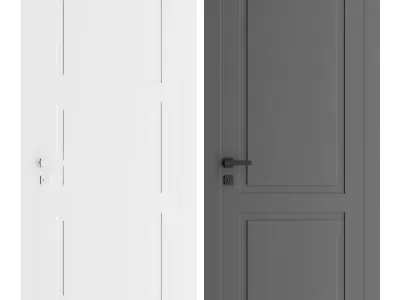 Interior doors 012 3D model