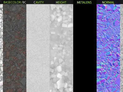 Brick-Garbage 01 Texture