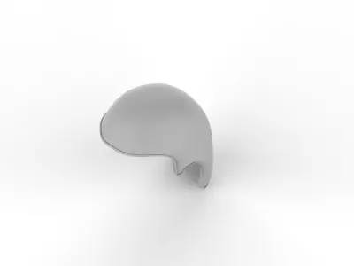 skull versus helmet 3D print model