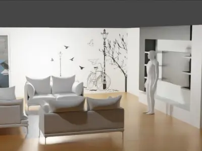 Azure House 3D model