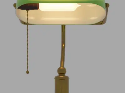 Vintage Lamp Free low-poly 3D model