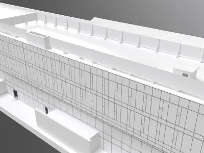Cairns Family Health and Bioscience Research Complex 3D model