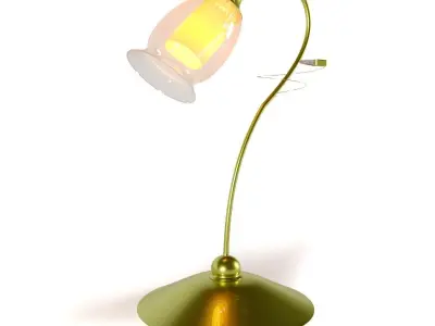 Table lamp 3D model 97