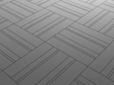 Regolo Modular Floor By Foglie D Oro v357 3D model