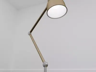 Modern desk lamp Ikea 3D model 3D model