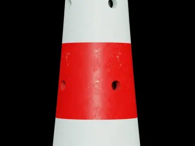 Lighthouse 3D model PBR materials 4K Low-poly 3D model