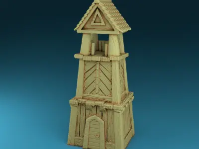 Tower Set 3D print model