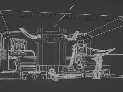 Sci- fi environment  3D model