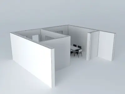 fabiorkut house with door Free 3D model