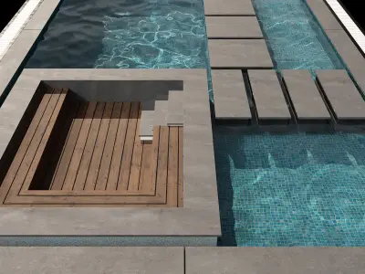 SWIMMING POOL NO72 A 3D model