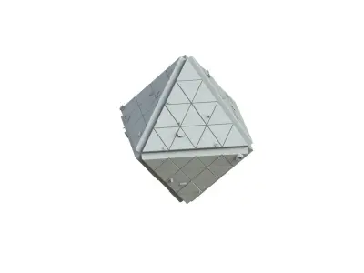 Sci Fi Object No 1879 Low Poly Low-poly 3D model