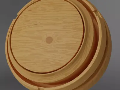 Free Seamless PBR Wood - Light 001 Texture