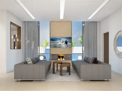 living rooms 3D model