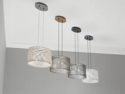 Pendant Ceiling Light P176 3D model