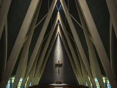 Church Interior 3D model