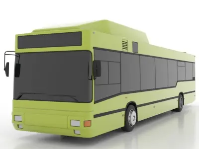 MAN A15 NL232 CNG Low Low-poly 3D model