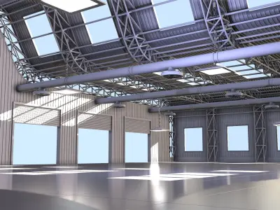 Warehouse 2020 02 3D model