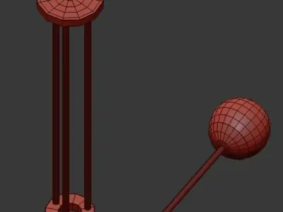 Nordique Minimaliste Angle  3D model