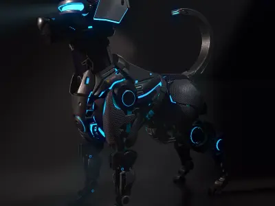 ROBOT DOG 3D model order