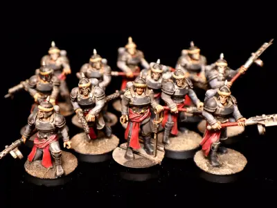 Obsidian Guard - Basic Infantry 3D print model