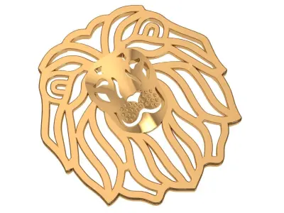 16 Plain Gold Wire Mesh Pendant Necklace 3dm model Pack 3D print model