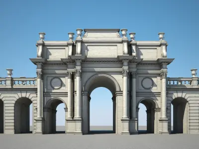 Triumphal Arch 3D model