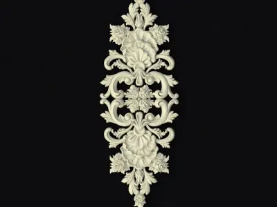 Decor for furniture 3D model 45