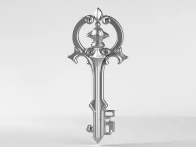 A Key 3D print model