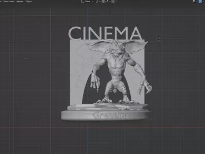 GRENLINS statue 3D model
