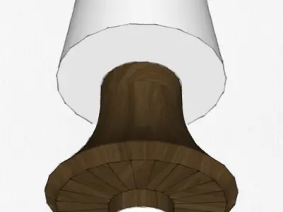 Rose Tarlow Pallas Table Lamp 3D model